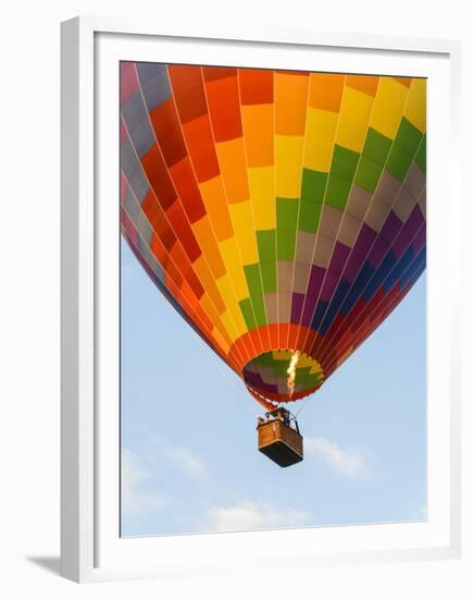 Laos, Vang Vieng. Hot Air Balloon-Matt Freedman-Framed Premium Photographic Print