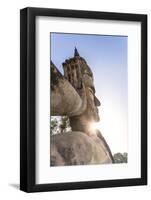 Laos, Vientiane. Giant Reclining Buddha, 120 Metres Long, at Buddha Park (Xieng Khuan)-Matteo Colombo-Framed Photographic Print