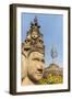 Laos, Vientiane. Xieng Khuan Buddha Park, statues of religious figures.-Walter Bibikow-Framed Photographic Print