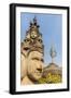 Laos, Vientiane. Xieng Khuan Buddha Park, statues of religious figures.-Walter Bibikow-Framed Photographic Print