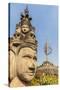 Laos, Vientiane. Xieng Khuan Buddha Park, statues of religious figures.-Walter Bibikow-Stretched Canvas