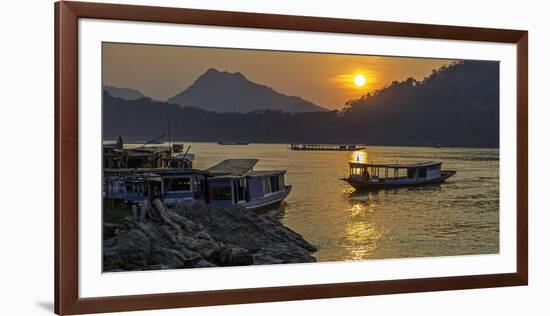 Laotian Fishing Village-Art Wolfe-Framed Photographic Print