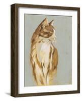 Lap Cat I-Chariklia Zarris-Framed Art Print