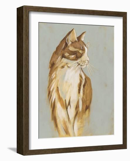 Lap Cat I-Chariklia Zarris-Framed Art Print