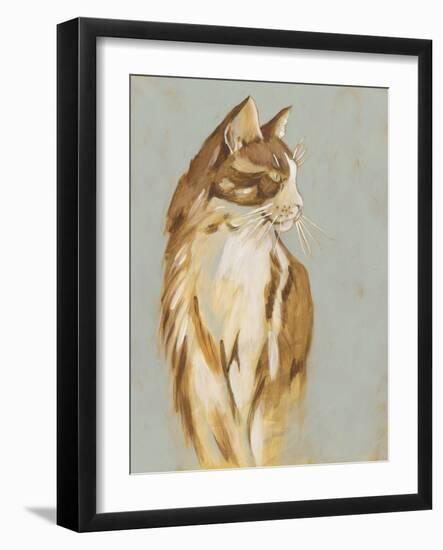 Lap Cat I-Chariklia Zarris-Framed Art Print