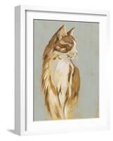 Lap Cat I-Chariklia Zarris-Framed Art Print