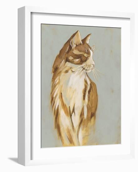 Lap Cat I-Chariklia Zarris-Framed Art Print
