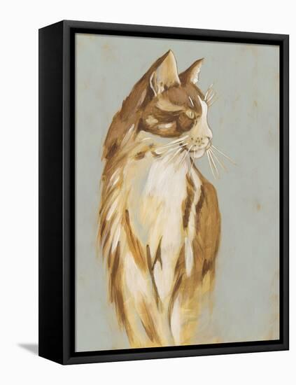 Lap Cat I-Chariklia Zarris-Framed Stretched Canvas