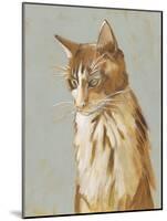 Lap Cat II-Chariklia Zarris-Mounted Art Print