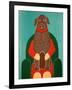 Lap Dog Choc-Stephen Huneck-Framed Giclee Print