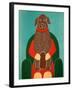 Lap Dog Choc-Stephen Huneck-Framed Giclee Print