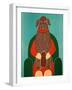 Lap Dog Choc-Stephen Huneck-Framed Giclee Print