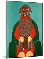 Lap Dog Choc-Stephen Huneck-Mounted Giclee Print