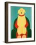 Lap Dog Yellow-Stephen Huneck-Framed Giclee Print