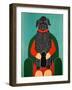 Lap Dog-Stephen Huneck-Framed Giclee Print