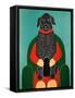 Lap Dog-Stephen Huneck-Framed Stretched Canvas