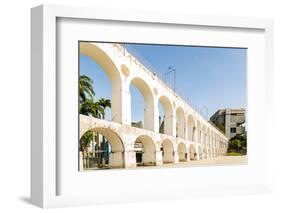 Lapa Arch - Arcos Da Lapa, Rio De Janeiro, Brazil-Frazao-Framed Photographic Print