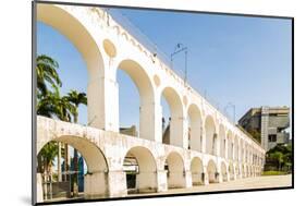 Lapa Arch - Arcos Da Lapa, Rio De Janeiro, Brazil-Frazao-Mounted Photographic Print