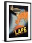 LAPE, Spanish Postal Airlines European Routes-null-Framed Art Print