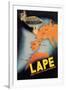 LAPE, Spanish Postal Airlines European Routes-null-Framed Art Print