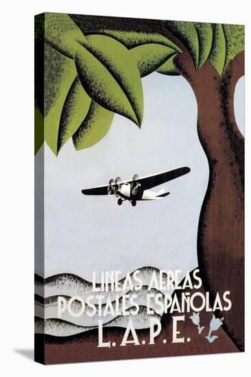 LAPE, Spanish Postal Airlines-null-Stretched Canvas