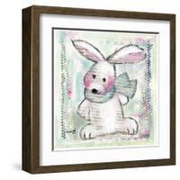 Lapin Vert-Joelle Wolff-Framed Art Print