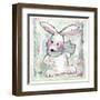 Lapin Vert-Joelle Wolff-Framed Art Print