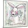 Lapin Vert-Joelle Wolff-Mounted Art Print