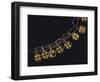 Lapislazuli and Carnelian Necklace with Gold Pendants, from Ur, Iraq-null-Framed Giclee Print