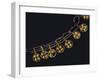 Lapislazuli and Carnelian Necklace with Gold Pendants, from Ur, Iraq-null-Framed Giclee Print