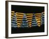 Lapislazuli and Gold Necklace from a Royal Tomb at Ur, Iraq, Detail, Sumerian Civilization-null-Framed Giclee Print