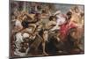 Lapiths and Centaurs-Peter Paul Rubens-Mounted Giclee Print