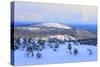 Lapland in Winter-Valoor-Stretched Canvas