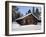 Lapland Log Cabin-pljvv-Framed Photographic Print