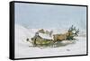 Lapland Sledge, 1803-John Augustus Atkinson-Framed Stretched Canvas