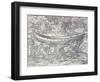 Laplanders Carrying their Boats from One Place to Another, Engraving from Universal Cosmology-Andre Thevet-Framed Giclee Print