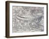 Laplanders Carrying their Boats from One Place to Another, Engraving from Universal Cosmology-Andre Thevet-Framed Giclee Print