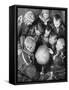 Lapp Children Looking at a Globe, 1936-null-Framed Stretched Canvas