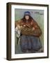 Lapp Mother Breastfeeds Her Baby-Nico Jungman-Framed Art Print