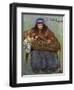 Lapp Mother Breastfeeds Her Baby-Nico Jungman-Framed Art Print