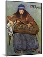 Lapp Mother Breastfeeds Her Baby-Nico Jungman-Mounted Art Print