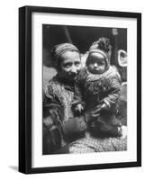 Lapp Woman Holding Her Child-Mark Kauffman-Framed Photographic Print