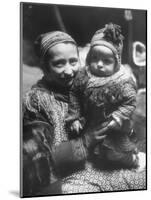 Lapp Woman Holding Her Child-Mark Kauffman-Mounted Photographic Print