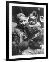 Lapp Woman Holding Her Child-Mark Kauffman-Framed Photographic Print