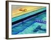 Lapping It Up-Terri Hill-Framed Giclee Print