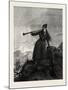 Lapponian Peasant Girl, 1882, European, Finland, Lapp-null-Mounted Giclee Print