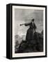 Lapponian Peasant Girl, 1882, European, Finland, Lapp-null-Framed Stretched Canvas