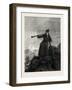 Lapponian Peasant Girl, 1882, European, Finland, Lapp-null-Framed Giclee Print