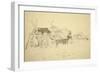 Lapps and Reindeer Beside Huts, North Norway, C.1850-Godfrey Thomas Vigne-Framed Giclee Print