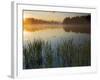 Lapwai Lake at Sunrise, Winchester Lake State Park, Idaho, USA-Charles Gurche-Framed Photographic Print